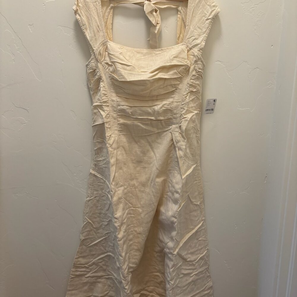 Free People Cartagena Cotton-Linen Maxi NWT * - Picture 3 of 5